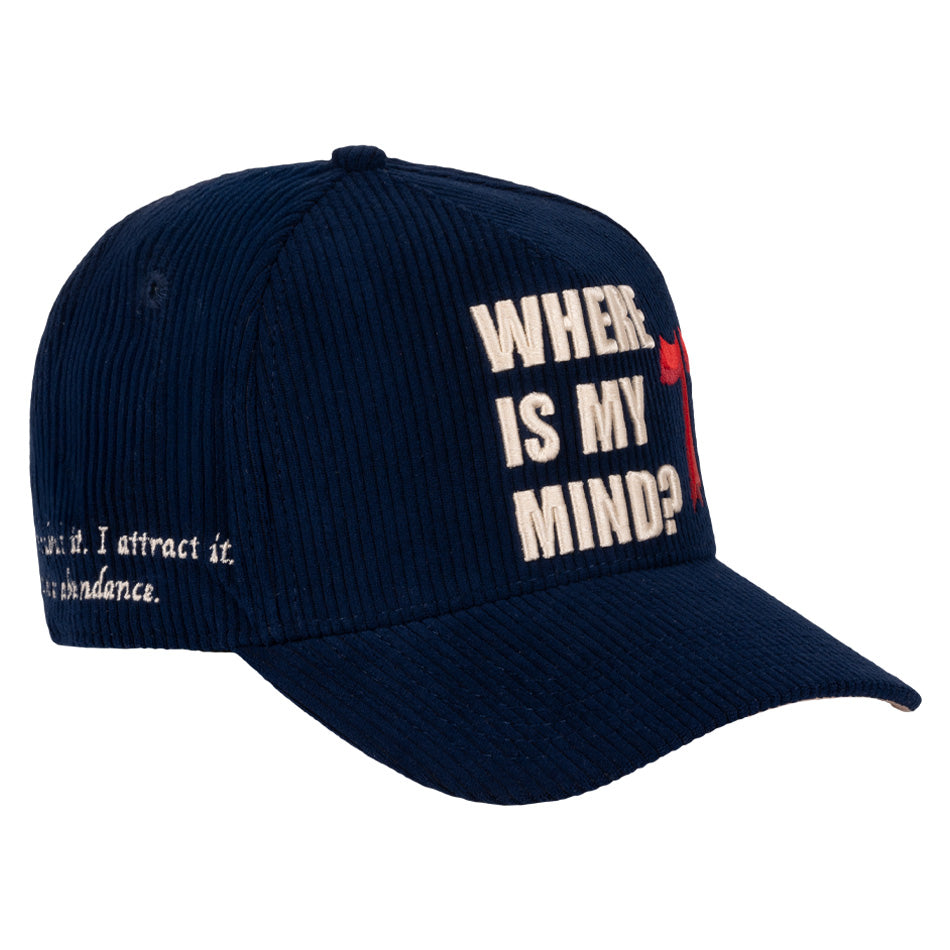 JC HATS WHERE IS MY MIND NAVY
