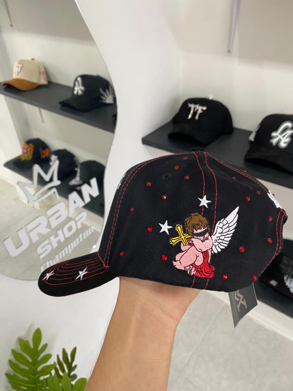 VM Hats LA Angels Crystal