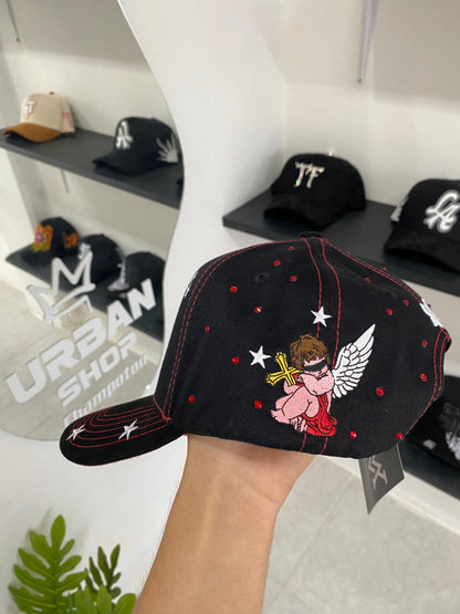 VM Hats LA Angels Crystal