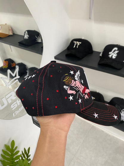 VM Hats LA Angels Crystal