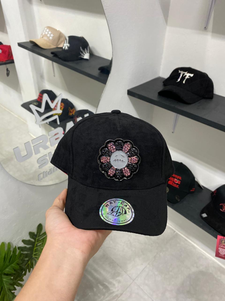 WAY CAPS PLACA BRILLOSA