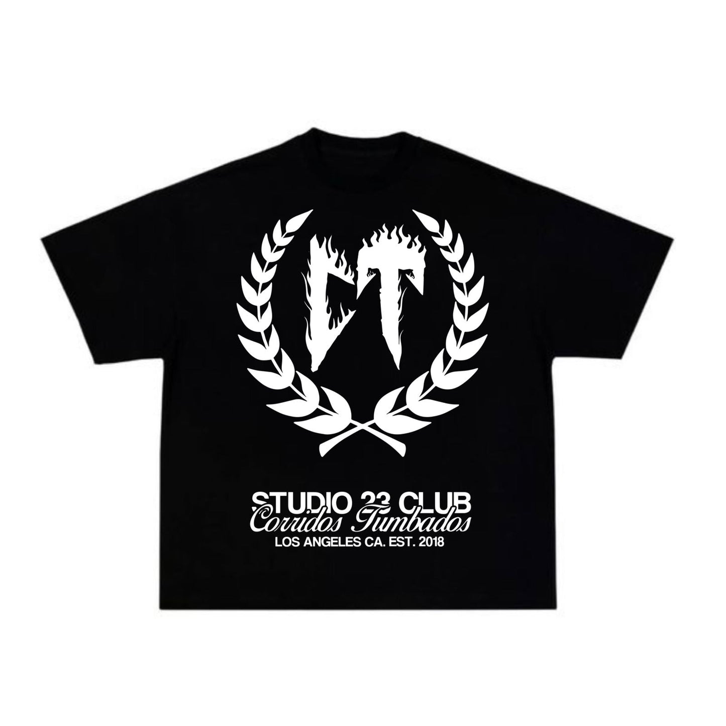 Studio 23 Playera "CT-FLAME" OVERSIZE